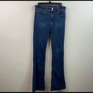 American Eagle Hi-Rise Artist Flare Super Stretch Jeans